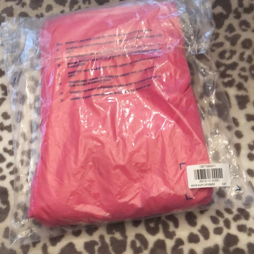 Old Navy Pink Frost Free Snow Pants Size Small 6 7 Fleece Lined